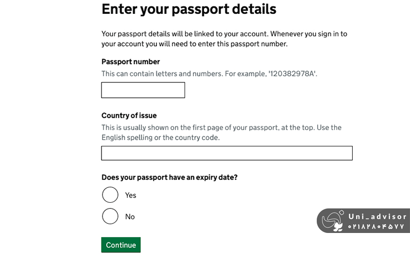 مراحلی که باید برای دریافت ای ویزای انگلستان طی کنید