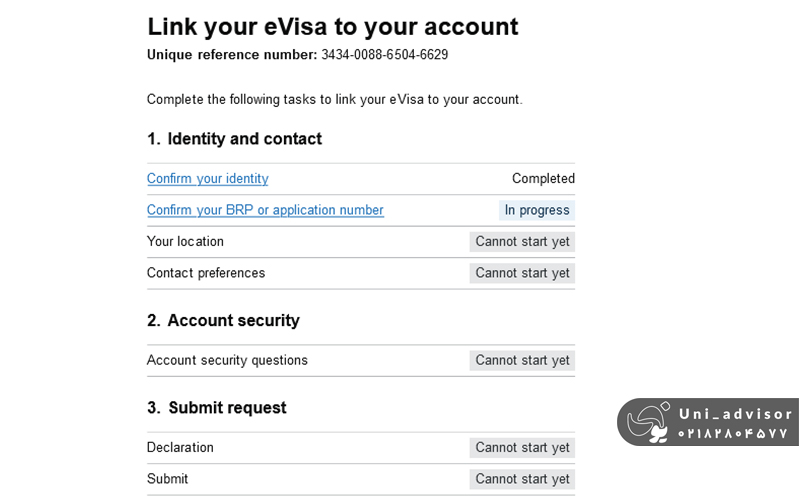 مراحلی که باید برای دریافت ای ویزای انگلستان طی کنید